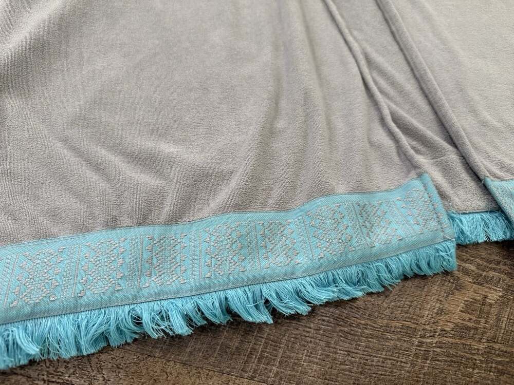 Womens Norwex Body bath robe, Very Rare, Retired, Limited Edition Gray One Size - Picture 6 of 10